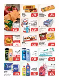 Gazetka promocyjna Feneberg - Prospekte - Gazetka - ważna od 16.07 do 16.07.2022 - strona 9 - produkty: butter, butterkeks, chips, chipsfrisch, discount, duplo, duschgel, eis, elmex, fa duschgel, feinwaschmittel, ferrero, flasche, Funny Frisch, kakao, keks, Kinder, kinder riegel, knoppers, leibniz, meridol, nivea, nuss, papier, pasta, perwoll, pril, reis, riegel, ritter, ritter sport, salz, Salzstange, Salzstangen, schoko, shampoo, Sport, spülmittel, Tasche, taschen, taschentücher, Tempo, Ti, tücher, waschmittel, zahnpasta