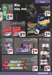 Gazetka promocyjna Edeka - Angebote der Woche - Gazetka - ważna od 26.08 do 26.08.2023 - strona 21 - produkty: angebot, Anhänger, beutel, eis, frischhaltefolie, geschirr, geschirrspülmittel, katzennahrung, müllbeutel, papier, reis, Softlan, somat, spülmittel, Ti, Trockennahrung, tücher, vileda, ZTE