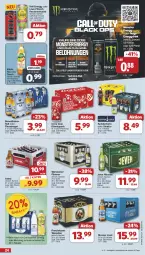 Gazetka promocyjna Famila - Prospekte - Gazetka - ważna od 30.11 do 30.11.2024 - strona 25 - produkty: apfel, Apfelschorle, Astra, Benediktiner, bier, burger, cola, drink, eis, flasche, flensburger, franziskaner, frucht, gerolsteine, gerolsteiner, jever, jever pilsener, monster, Monster Energy, passionsfrucht, pfirsich, pils, pilsener, reis, rwe, schorle, sinalco, steiner, tee, Ti, volvic, warsteiner, weissbier, ZTE