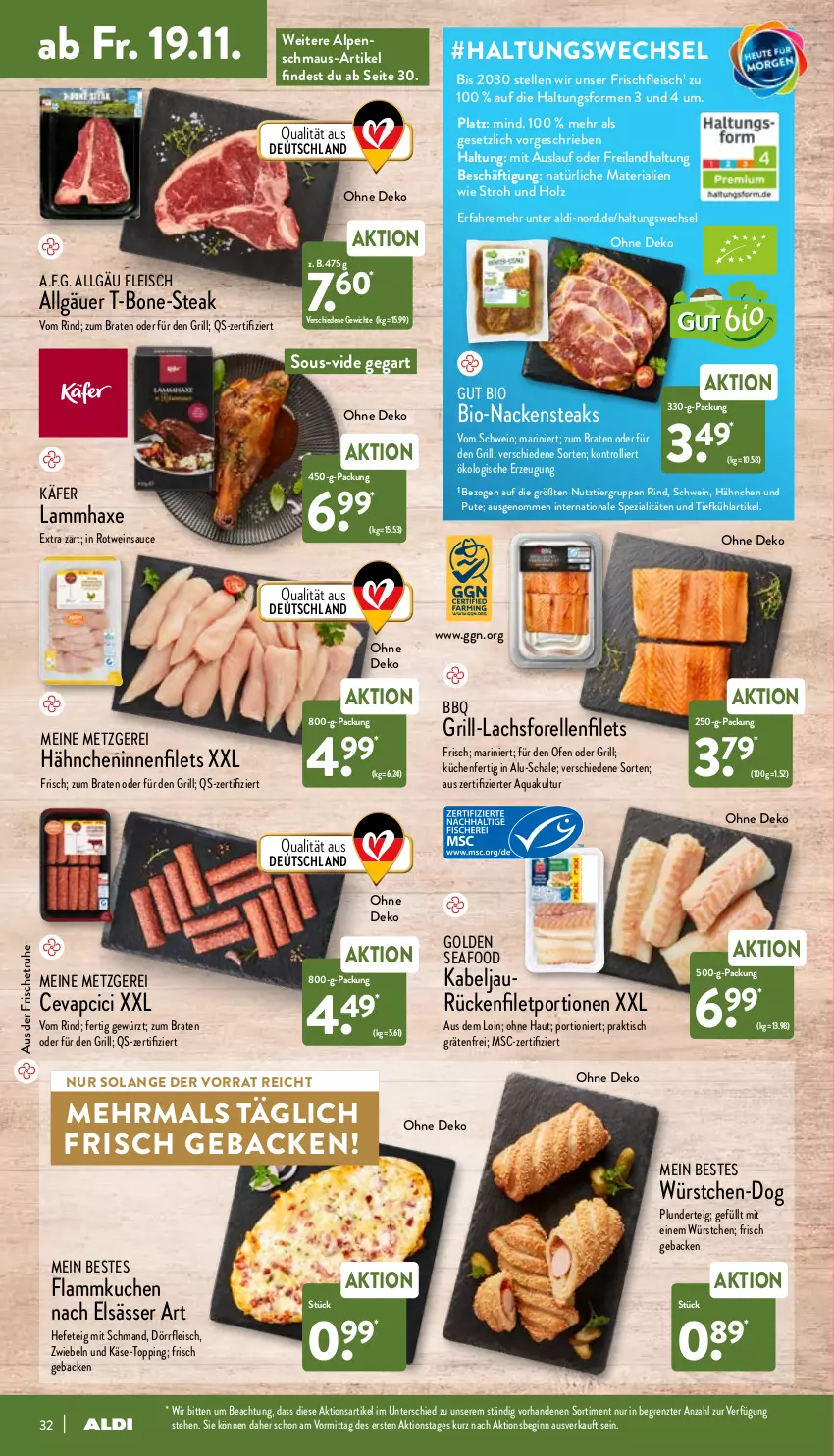 Aktueller Prospekt Aldi Nord - Aldi-Vorschau - von 15.11 bis 20.11.2021 - strona 32