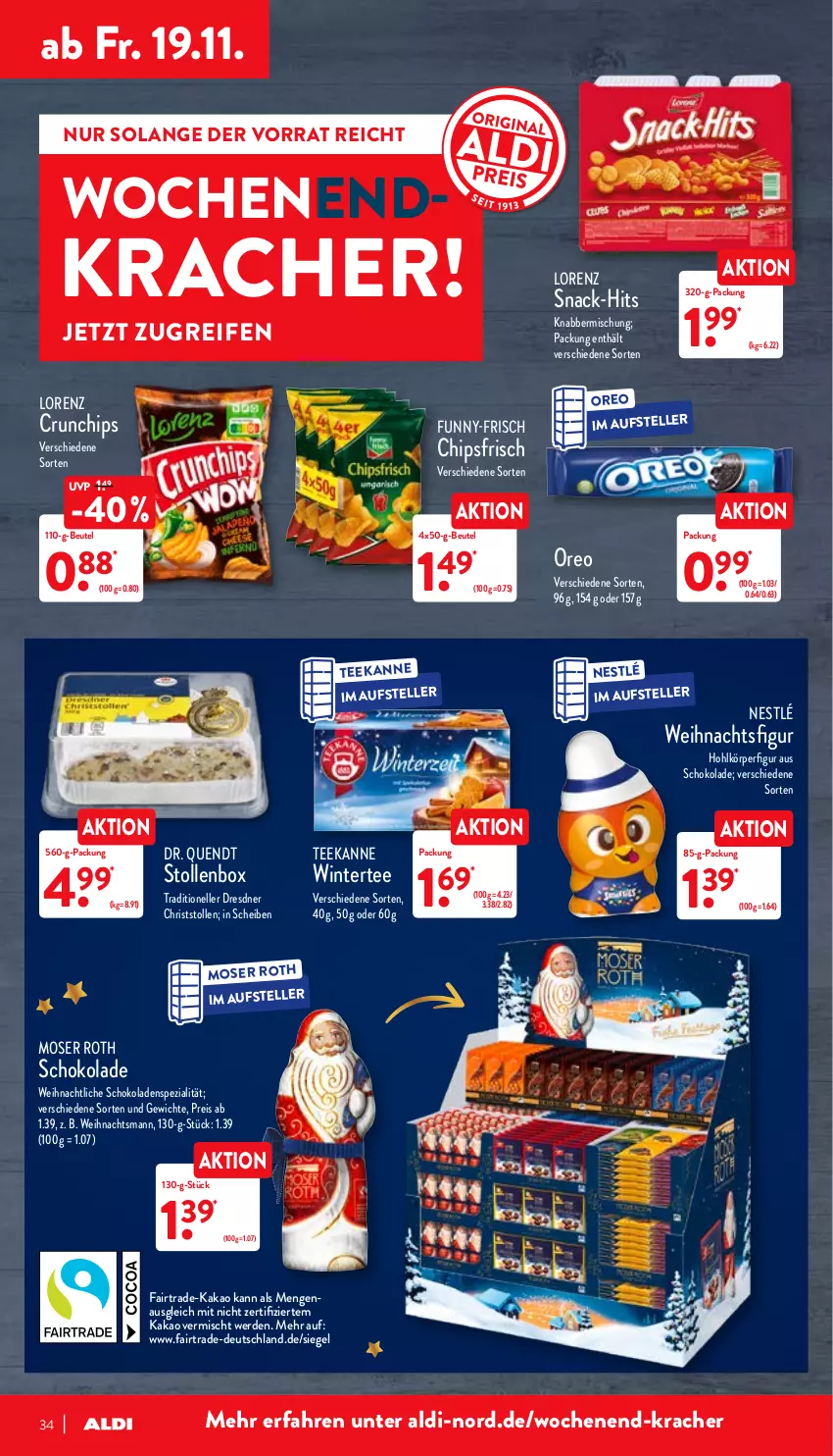 Aktueller Prospekt Aldi Nord - Aldi-Vorschau - von 15.11 bis 20.11.2021 - strona 34