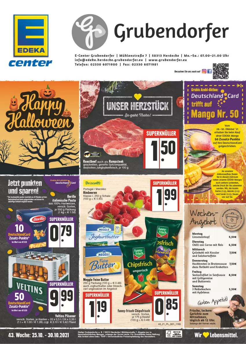 Aktueller Prospekt E Center - Angebote der Woche - von 25.10 bis 30.10.2021 - strona 1