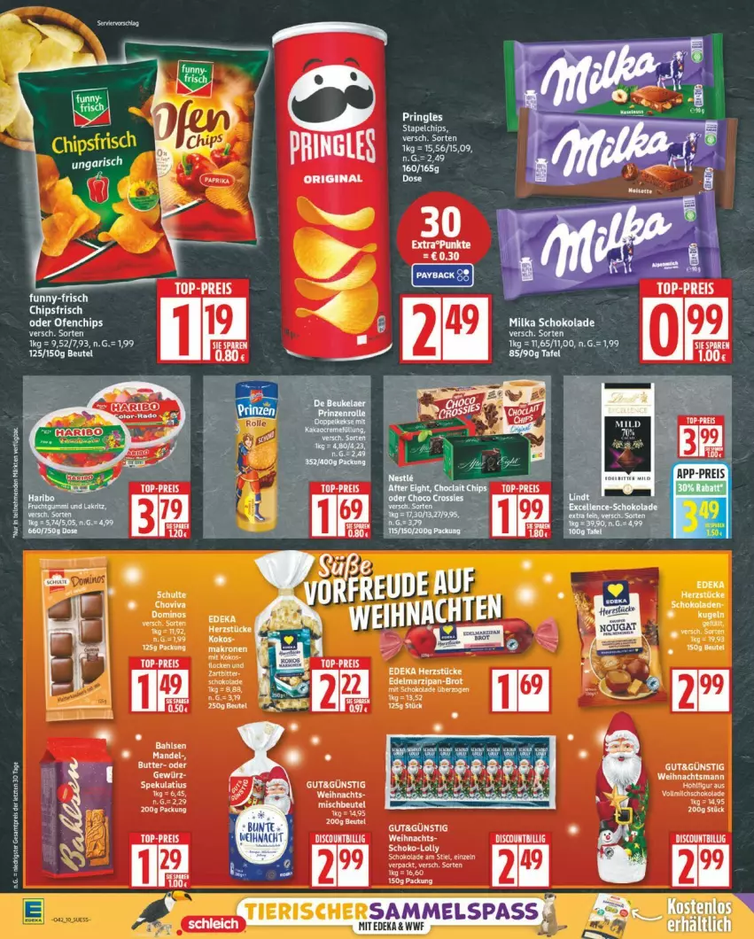 Aktueller Prospekt Edeka - Prospekte - von 13.10 bis 18.10.2025 - strona 10 - produkty: butter, chips, deka, eis, erde, gin, Ofen, reis, tee, top-preis