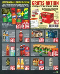 Gazetka promocyjna Edeka - Prospekte - Gazetka - ważna od 18.10 do 18.10.2025 - strona 13 - produkty: bier, bierspezialitäten, budweiser, coca-cola, cola, corona, corona extra, coupon, deka, deo, eis, fanta, flasche, Mezzo Mix, reis, rel, Spezi, sprite, Stier, Ti, top-preis