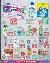 Gazetka promocyjna Edeka - Prospekte - Gazetka - ważna od 18.10 do 18.10.2025 - strona 15 - produkty: arla, Bad, colgate, deo, eis, ente, flasche, geschirr, gin, handschuhe, henkel, katzenfutter, kraft, küche, Küchen, küchenrolle, LG, listerine, olive, palmolive, papier, Rauch, reiniger, reis, rexona, Ria, Schleich, schuhe, shampoo, shampoo oder spülung, snack, snacks, spee, spülmittel, spülung, Ti, toilettenpapier, vita, vitakraft, vollwaschmittel, waschmittel, zewa, ZTE