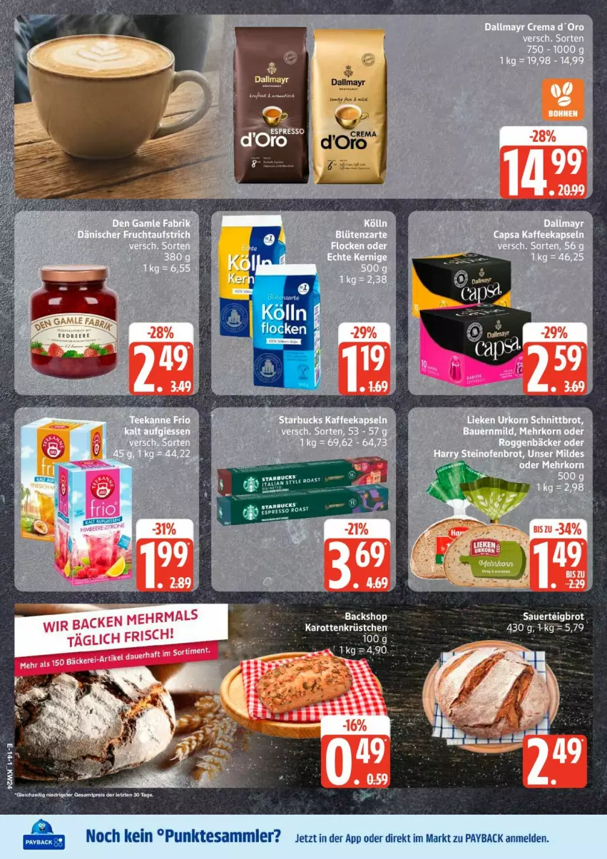 Aktueller Prospekt Edeka - Prospekte - von 08.06 bis 13.06.2026 - strona 18 - produkty: LG, payback, tee, tesa