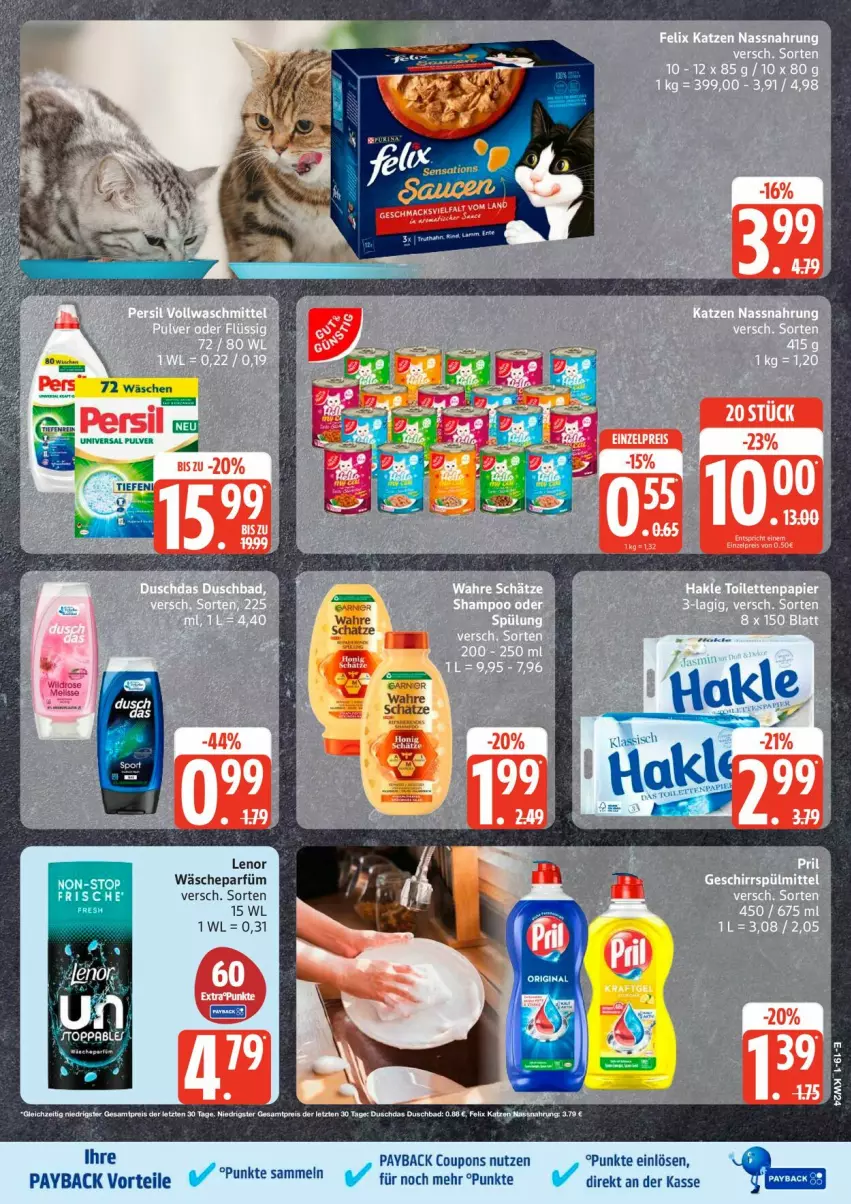 Aktueller Prospekt Edeka - Prospekte - von 08.06 bis 13.06.2026 - strona 24 - produkty: coupon, coupons, lenor, payback, tee, Ti, Wahre Schätze, wäscheparfüm