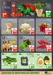 Gazetka promocyjna Edeka - Prospekte - Gazetka - ważna od 13.06 do 13.06.2026 - strona 10 - produkty: avocado, ball, basilikum, beere, beeren, bio, decke, deka, edeka bio, eis, gurke, heidelbeere, heidelbeeren, kräuter, reis, rispentomaten, salat, Ti, tomate, tomaten, topf, Topfkräuter, ZTE