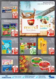 Gazetka promocyjna Edeka - Prospekte - Gazetka - ważna od 13.06 do 13.06.2026 - strona 19 - produkty: aeg, coupon, coupons, eis, frucht, fruchtgummi, Lakritz, leibniz, merci, oder lakritz, payback, reis, riegel, schogetten, schoko, schokolade, tafelschokolade, Ti, ZTE