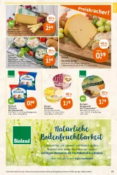 Gazetka promocyjna Tegut - Angebote der Woche - Gazetka - ważna od 03.09 do 03.09.2022 - strona 13 - produkty: angebot, angebote, basilikum, Becher, beutel, bio, bioland, camembert, comté, dekoration, frico, frischkäse, frucht, gouda, gouda jung, hartkäse, Käse, lachs, lebensmittel, mozzarella, natur, natura, rel, schnittkäse, schnittlauch, Ti, tomate, tomaten, weichkäse