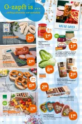 Gazetka promocyjna Tegut - Angebote der Woche - Gazetka - ważna od 03.09 do 03.09.2022 - strona 2 - produkty: auer, beutel, bio, bioland, brezel, eis, elle, ente, fleisch, fleischkäse, Garten, händlmaier, Hausmacher, Käse, Kraut, kuchen, landprimus, Laugenbrezel, Lebkuchen, mac, mandel, mandeln, ring, rotkohl, Sauerkraut, senf, spitzkohl, Ti, tomate, tomaten, Weißwurst, wurst