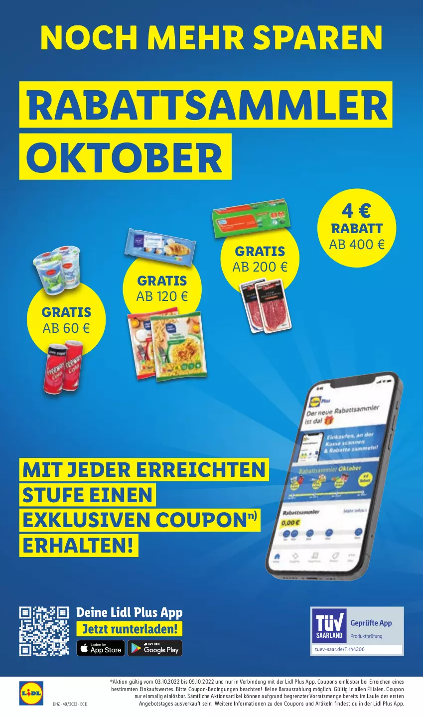 Aktueller Prospekt Lidl - Aktionsprospekt - von 04.10 bis 08.10.2022 - strona 48 - produkty: angebot, coupon, coupons, Ti, ZTE