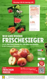 Gazetka promocyjna Lidl - Aktionsprospekt - Gazetka - ważna od 08.10 do 08.10.2022 - strona 2 - produkty: Abtei, angebot, discount, eis, elle, ente, frucht, magazin, obst, Obst und Gemüse, reis, Ti, und gemüse