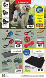 Gazetka promocyjna Lidl - Aktionsprospekt - Gazetka - ważna od 08.10 do 08.10.2022 - strona 28 - produkty: auer, ball, Bau, edelstahl, ente, geschirr, Katzenstreu, korb, kraft, leine, Leuchte, Liege, ndk, nerf, ring, Schal, Schale, spielzeug, Ti, Tiere, tiernahrung