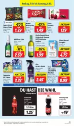 Gazetka promocyjna Lidl - Aktionsprospekt - Gazetka - ważna od 08.10 do 08.10.2022 - strona 47 - produkty: alkohol, angebot, chips, coca-cola, cola, colorwaschmittel, Coral, dell, domestos, eis, elle, elmex, Finish, funny-frisch, kirsch, kirsche, kirschen, kitkat, likör, linsen, lion, mm extra, nestlé, Pinot, pinot grigio, Rauch, reis, rwe, sekt, teller, Ti, waschmittel, wein, Weißwein, ZTE