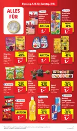 Gazetka promocyjna Lidl - Aktionsprospekt - Gazetka - ważna od 08.10 do 08.10.2022 - strona 7 - produkty: angebot, Anhänger, Becher, brot, chio chips, chips, drink, eis, elle, energy drink, ferdi fuchs, granini, granini die limo, leibniz, limo, quark, Quarki, red bull, reis, ring, rügenwalder, schinken, schinken spicker, teller, Ti, ZTE