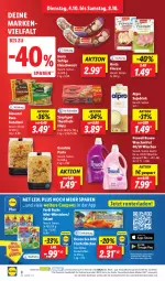 Gazetka promocyjna Lidl - Aktionsprospekt - Gazetka - ważna od 08.10 do 08.10.2022 - strona 8 - produkty: alpro, angebot, coupon, coupons, drink, eis, elle, ferdi fuchs, filet, filets, finesse, fisch, fischstäbchen, fleisch, fleischwurst, giovanni rana, herta, herta finesse, lachs, lachsfilet, lebensmittel, Mini-Würstchen, ndk, pasta, perwoll, Rana, Rauch, saft, salami, saupiquet, Schal, Schale, seelachsfilet, soja, Sojadrink, teller, thunfisch, Ti, torte, tortelloni, waschmittel, wurst, würstchen