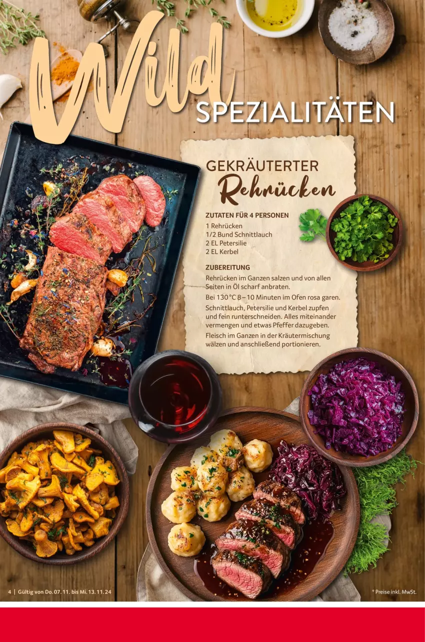 Aktueller Prospekt Selgros - Food - von 07.11 bis 13.11.2024 - strona 4 - produkty: braten, eis, fleisch, kräuter, Kräutermischung, Ofen, petersilie, pfeffer, reis, salz, schnittlauch, Ti