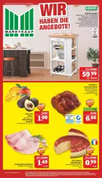 Gazetka promocyjna Marktkauf - Prospekt - Gazetka - ważna od 24.09 do 24.09.2022 - strona 1 - produkty: avocado, braten, emmentaler, flasche, hartkäse, Käse, korb, krustenbraten, küche, Küchen, Landgrafenschinken, latte, mango, regal, saft, schinken, schwein, schweine, tee, Ti, wein, weine