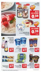 Gazetka promocyjna Marktkauf - Prospekt - Gazetka - ważna od 24.09 do 24.09.2022 - strona 18 - produkty: baguette, Becher, butter, caffe, creme, drink, ehrmann, eis, flasche, freddo, Grießpudding, joghur, joghurt, Kochcreme, meggle, milch, milchreis, mövenpick, Müller, müllermilch, porridge, pudding, rama, rama cremefine, reis, weihenstephan, ZTE