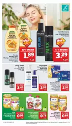 Gazetka promocyjna Marktkauf - Prospekt - Gazetka - ważna od 24.09 do 24.09.2022 - strona 25 - produkty: bebivita, body, bodylotion, Brei, bruno banani, deo, deospray, eis, flasche, freche freunde, frucht, garnier, haarspray, hipp, honig, korn, Lotion, neutrogena, obst, oder schaumfestiger, reis, schaumfestiger, schinken, shampoo, shampoo oder spülung, spülung, syoss, Tasche, taschen, taschentücher, Tempo, Ti, tomate, tomaten, tücher, vita, Wahre Schätze, Wels, Yo, ZTE