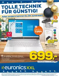 Gazetka promocyjna Euronics - Prospekte - Gazetka - ważna od 15.12 do 15.12.2021 - strona 1 - produkty: angebot, eier, , LG, mac, office, ssd, Ti, usb