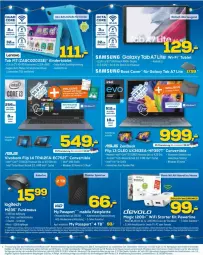 Gazetka promocyjna Euronics - Prospekte - Gazetka - ważna od 15.12 do 15.12.2021 - strona 2 - produkty: asus, eis, ente, , festplatte, hardware, HP, Intel, Kinder, latte, Leuchte, logitech, Samsung, samsung galaxy, Sport, tablet, Ti, touchscreen, uhd, usb