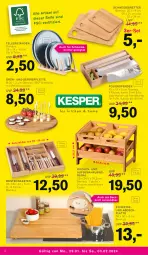 Gazetka promocyjna Kodi - Prospekte - Gazetka - ważna od 03.02 do 03.02.2024 - strona 2 - produkty: bambus, besteck, Brei, decke, Deckel, edelstahl, elle, küche, Küchen, Kugel, latte, leine, regal, rwe, schneidebrett, teller, Ti