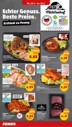 Gazetka promocyjna Penny - Prospekte - Gazetka - ważna od 30.03 do 30.03.2024 - strona 4 - produkty: beef, eis, Elan, ente, fleisch, für grill und pfanne, Geflügel, grill, grill und pfanne, ideal für grill, ideal für grill und pfanne, jungbullen, lamm, lammkeule, marinade, Nackensteak, nackensteaks, paprika, pfanne, rind, rindfleisch, roastbeef, schwein, schweine, steak, steaks, Ti, und pfanne, wein, weine