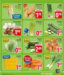 Gazetka promocyjna Edeka - Prospekte - Gazetka - ważna od 25.04 do 25.04.2026 - strona 5 - produkty: beutel, bio, Bio-Gemüse, bio-zucchini, braun, champignon, champignons, deka, eis, elle, gurke, gurken, kartoffel, kartoffeln, Kraut, mais, möhren, reis, Schal, Schale, spargel, speisekartoffeln, stauden, zucchini, zucker, zuckermais, zwiebel, zwiebeln