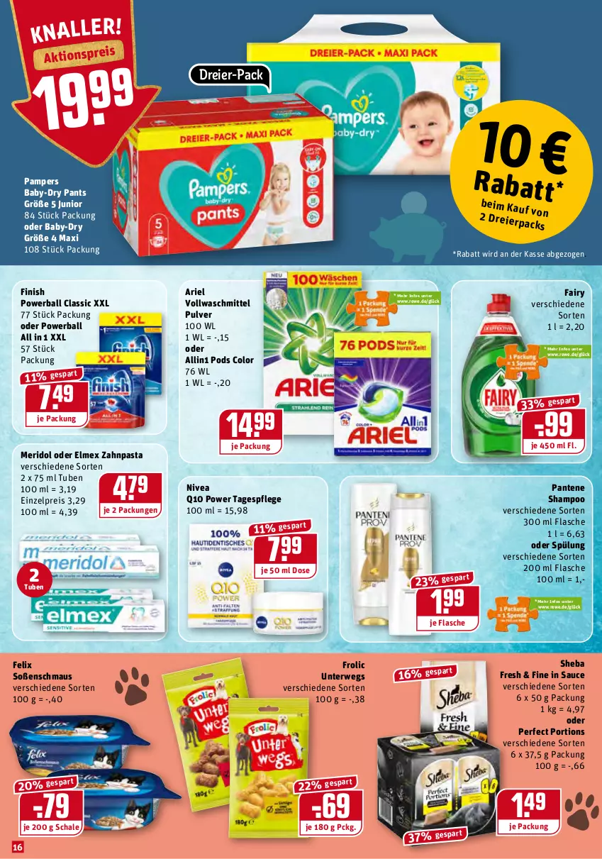 Aktueller Prospekt Rewe - Diese Woche im Angebot! - von 23.08 bis 28.08.2021 - strona 16