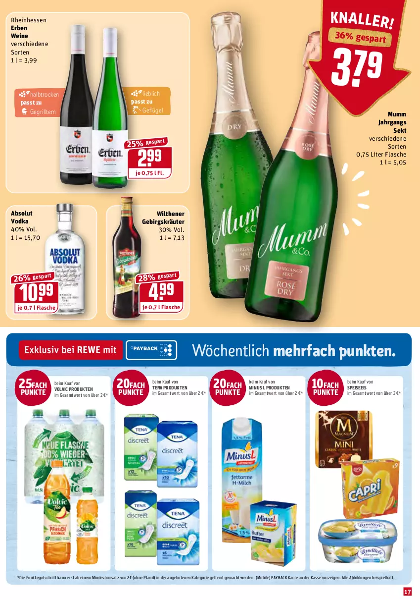 Aktueller Prospekt Rewe - Diese Woche im Angebot! - von 23.08 bis 28.08.2021 - strona 17