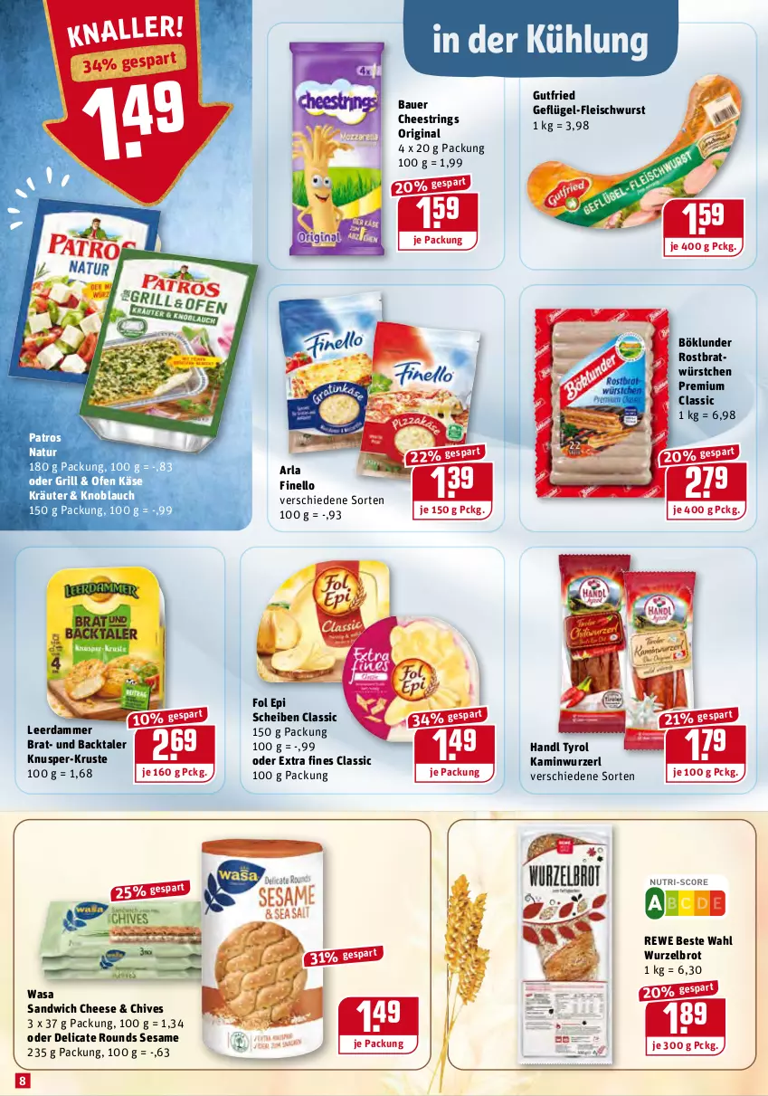 Aktueller Prospekt Rewe - Diese Woche im Angebot! - von 23.08 bis 28.08.2021 - strona 8