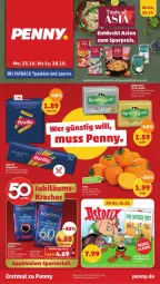 Gazetka promocyjna Penny - Prospekte - Gazetka - ważna od 28.10 do 28.10.2023 - strona 1 - produkty: barilla, butter, cin, eis, Elvie, ente, je 250-g-packung, Kaki, mövenpick, reis, teigwaren, Ti, tisch