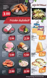 Gazetka promocyjna Markant - Prospekte - Gazetka - ważna od 22.04 do 22.04.2023 - strona 3 - produkty: dell, deutscher schnittkäse, deutscher weichkäse, eis, elle, fleisch, fleischsalat, frikadellen, gurke, gurken, Käse, mayonnaise, milram, reis, salat, schnittkäse, Sylter, Ti, torte, weichkäse, Yo, ZTE