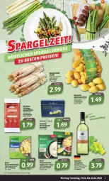 Gazetka promocyjna Markant - Prospekte - Gazetka - ważna od 22.04 do 22.04.2023 - strona 7 - produkty: Bad, beutel, eis, flasche, jako, kartoffel, kartoffeln, reis, sauce, spargel, speisekartoffeln, Ti, wein, weine, ZTE