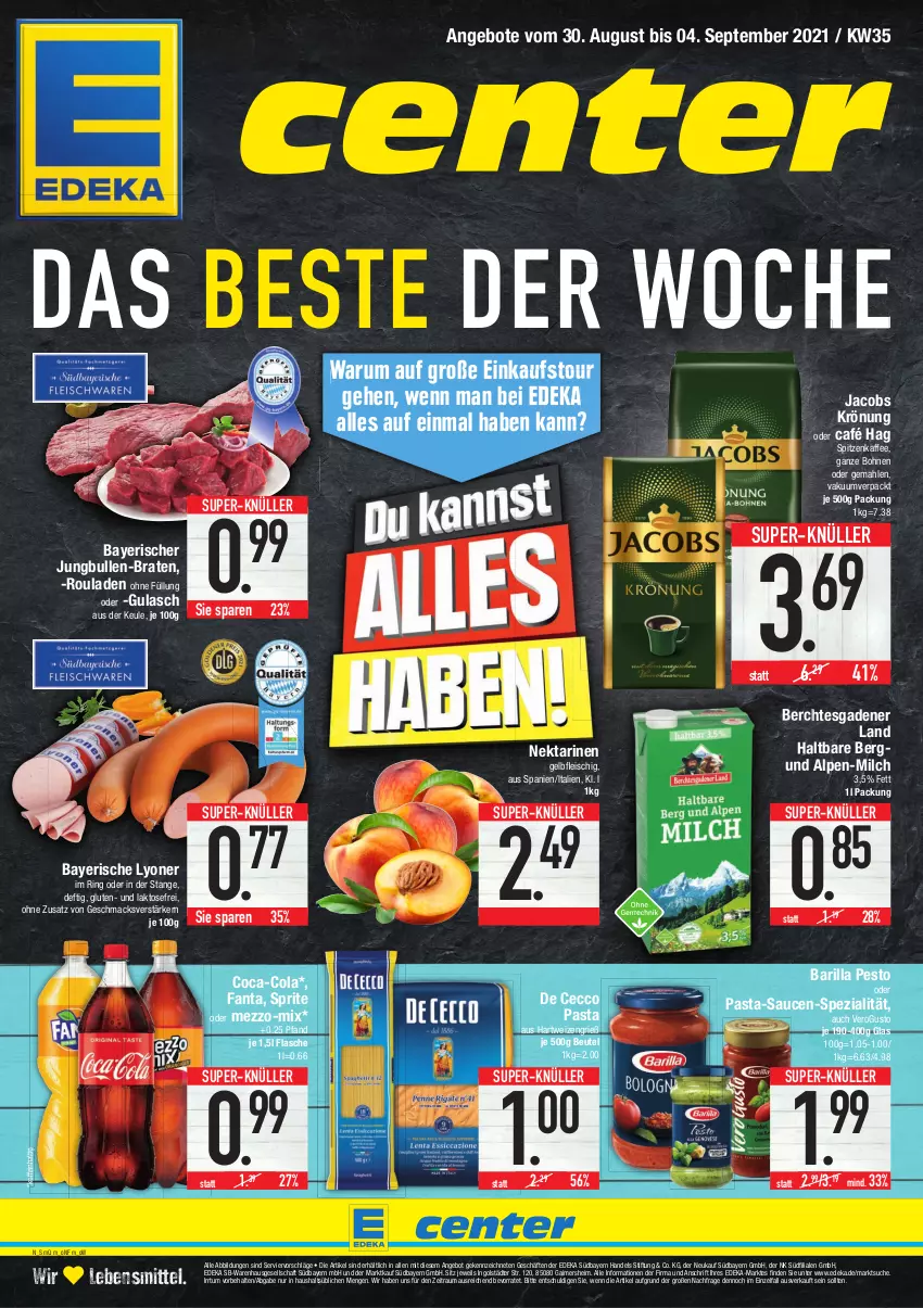 Aktueller Prospekt E Center - Angebote der Woche - von 30.08 bis 04.09.2021 - strona 1