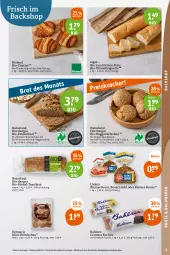 Gazetka promocyjna Tegut - Angebote der Woche - Gazetka - ważna od 05.08 do 05.08.2023 - strona 11 - produkty: angebot, angebote, auer, backwaren, baguette, bahlsen, Bau, Bauer, Berger, bio, bioland, brot, brötchen, comtess, comtess kuchen, dekoration, eis, herzberger, korn, Kornbrot, kuchen, Kürbis, kürbiskerne, leine, lieken, mac, natur, naturland, Plunder, reis, roggenbrötchen, Ti, toast, Toastbrot, Tüte