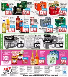 Gazetka promocyjna Hit - Prospekte - Gazetka - ważna od 09.07 do 09.07.2022 - strona 16 - produkty: Alwa, angebot, angebote, aprikose, auer, Bad, beere, bier, bitburger, black forest, braun, budweiser, burger, chantré, drink, drucker, Effect, eimer, eis, elle, energy drink, Engel, erdbeere, erdinger, fisch, flasche, glasflasche, gösser, heineken, jever, kerze, kirsch, kirsche, konfitüre, krombache, krombacher, lack, landliebe, limo, limonade, limonaden, Lübecker, mariacron, mineralwasser, Mineralwasser Classic, Mio Mio, natur, pepsi, perlen, pils, pilsner, pilsner urquell, radler, Rauch, reis, rel, Ria, Staatl. Fachingen, Ti, uhr, volvic, wasser, wein, weinbrand, weissbier, zitrone, ZTE