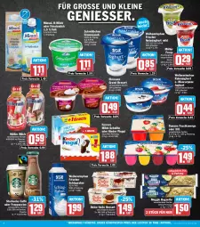 Gazetka promocyjna Hit - Prospekte - Gazetka - ważna od 09.07 do 09.07.2022 - strona 8 - produkty: baguette, Becher, caffe, cin, creme, danone, danone fruchtzwerge, dessert, ehrmann, Ehrmann Grand Dessert, eis, ferrero, flasche, froop, frucht, fruchtjoghurt, fruchtzwerge, joghur, joghurt, joghurt mild, Kinder, kinder pingui, leine, mascarpone, meggle, milch, milch-schnitte, Müller, müller froop, natur, naturjoghurt, pingui, quark, rahmjoghurt, reis, schlagrahm, starbucks, Ti, weihenstephan, ZTE