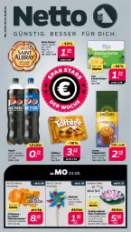 Gazetka promocyjna Netto - Angebote ab Montag - Gazetka - ważna od 28.05 do 28.05.2022 - strona 1 - produkty: albray, blume, butter, Cap, cappuccino, cin, grill, Hähnchensteak, hähnchensteaks, irische butter, jacobs, Kinder, pepsi, saint albray, Schal, Schalotte, senf, steak, steaks, Ti, toffifee, wasser