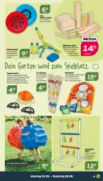 Gazetka promocyjna Netto - Angebote ab Montag - Gazetka - ważna od 28.05 do 28.05.2022 - strona 19 - produkty: ball, elle, erde, Garten, Holz, leine, messer, mikado, Raketen, Ria, Spiele, Ti, Weste