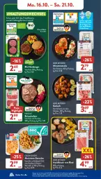 Gazetka promocyjna AldiSud - NÄCHSTE WOCHE - Gazetka - ważna od 21.10 do 21.10.2023 - strona 6 - produkty: aldi, aqua, bio, burger, chili, eis, fisch, fleisch, garnelen, gsw, gulasch, hackfleisch, hamburger, knoblauch, kräuter, marinade, minutensteaks, pute, reis, rind, schinken, schwein, Spezi, steak, steaks, Ti, wein