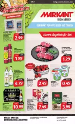 Gazetka promocyjna Markant - Prospekte - Gazetka - ważna od 27.05 do 27.05.2023 - strona 1 - produkty: angebot, angebote, Bau, Becher, berentzen, bratwurst, coppenrath, eis, elle, flasche, gewürz, gewürzketchup, grill, grillbratwurst, Hela, ketchup, korn, krombache, latte, melitta, reis, rind, rinder, Rinderroulade, rinderrouladen, rouladen, sahne, Schal, Schale, schwein, schweine, Ti, torte, uhr, wein, weine, weizenkorn, wurst, ZTE