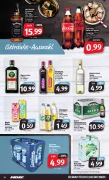 Gazetka promocyjna Markant - Prospekte - Gazetka - ważna od 27.05 do 27.05.2023 - strona 14 - produkty: apfel, beck's, berentzen, coca-cola, cola, doppio passo, eis, eistee, elle, flasche, frucht, Germ, gutes essen, jack daniel, jack daniels, jägermeister, Meister, natur, passo, pils, pilsener, Rauch, reis, rel, schweppes, sprite, tee, tennessee whiskey, Ti, volvic, wein, weine, whiskey, ZTE