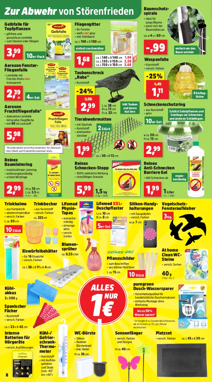 Aktueller Prospekt Thomas Philipps - von 30.06 bis 05.07.2025 - strona 10 - produkty: aeroxon, akku, armatur, armaturen, asti, Aufkleber, batterie, batterien, Bau, Becher, Behälter, bio, biozidprodukte, blume, blumen, brause, bürste, bürsten, eier, eis, eiswürfel, fenster, fliegengitter, frucht, früchte, gefrierschrank, Handy, Holz, HP, Insektizid, intenso, kleber, kühlakku, kühlakkus, LG, Liege, oxo, pflanze, pflanzen, pflaster, Rauch, ring, rwe, salat, Schrank, sekt, thermometer, Ti, topf, trinkbecher, Trinkhalme, wasser, WC-Bürste, werkzeug, WICK, würfel