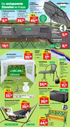 Gazetka promocyjna Thomas Philipps - Gazetka - ważna od 05.07 do 05.07.2025 - strona 4 - produkty: Bank, beistelltisch, eis, ente, Garten, Gartentruhe, glasplatte, hängematte, Holz, latte, LG, pavillon, rasen, Ria, rosen, sonnenschirm, Sonnenschirmhalter, spartipp, stuhl, Tasche, teppich, Ti, tisch, tragetasche, uv-schutz, wasser