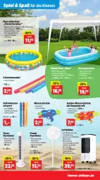 Gazetka promocyjna Thomas Philipps - Gazetka - ważna od 05.07 do 05.07.2025 - strona 7 - produkty: eis, elle, family pool, fernbedienung, Garten, jumbo, leine, nudel, pavillon, planschbecken, pool, ring, Schwimmnudel, Seife, Sport, standventilator, Ti, timer, turmventilator, ventilator, wasser, wasserpistole, wassertank