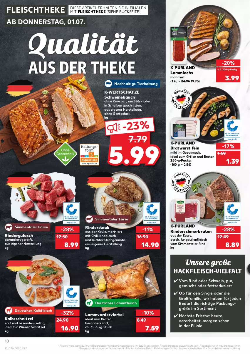 Aktueller Prospekt Kaufland - von 01.07 bis 07.07.2021 - strona 10