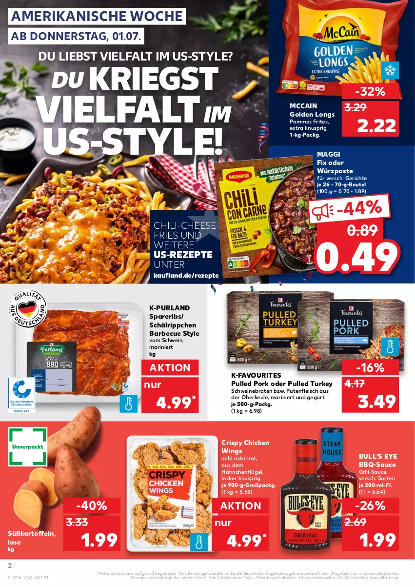 Aktueller Prospekt Kaufland - von 01.07 bis 07.07.2021 - strona 2